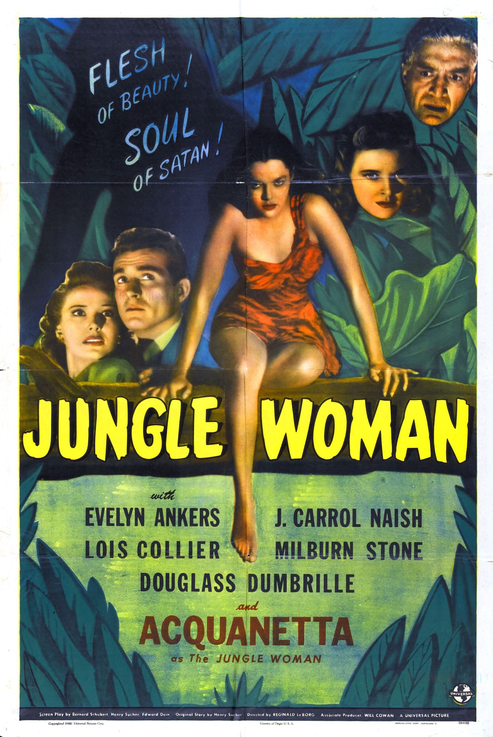 ดูหนังออนไลน์ฟรี Jungle Woman (1944) จังเกิล วูแมน