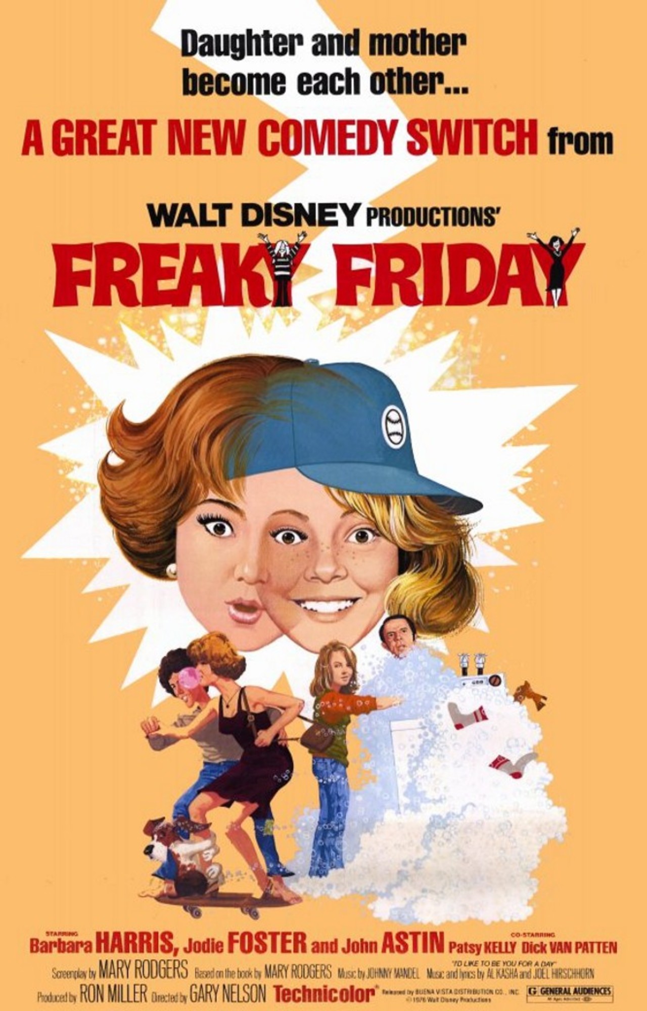 ดูหนังออนไลน์ Freaky Friday (1976)