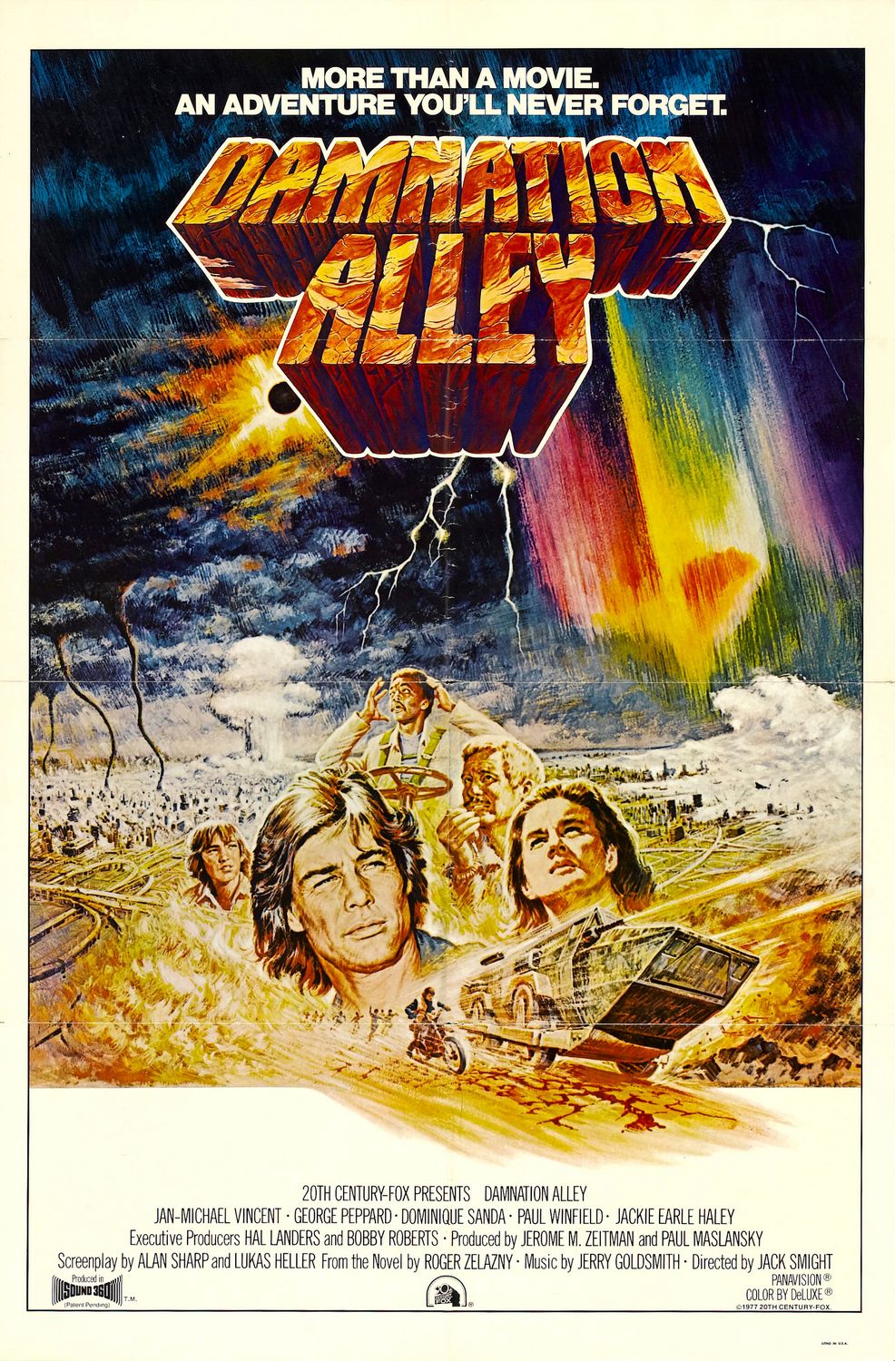ดูหนังออนไลน์ฟรี Damnation Alley (1977) หนีนรกทะเลทราย